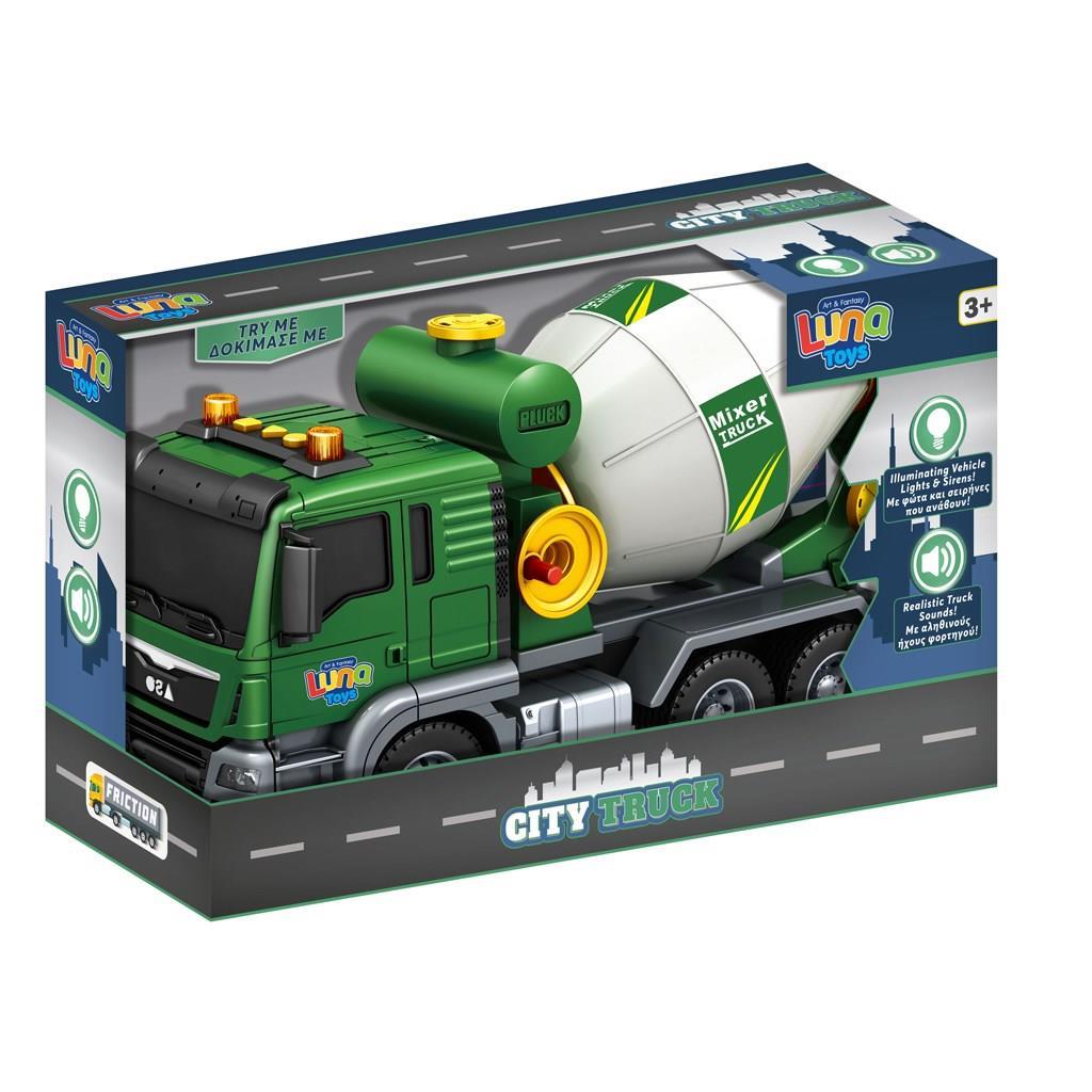 Μπετονιέρα Friction 1:10 Με Φως και Ήχο Luna (622788) - Fun Planet
