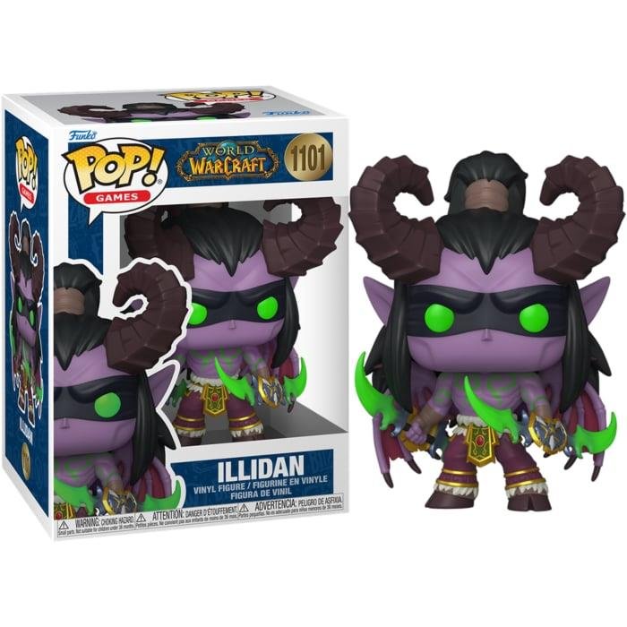 Funko Pop! Games: World of Warcraft - Illidan* #1101 Vinyl Figure (86108) - Fun Planet