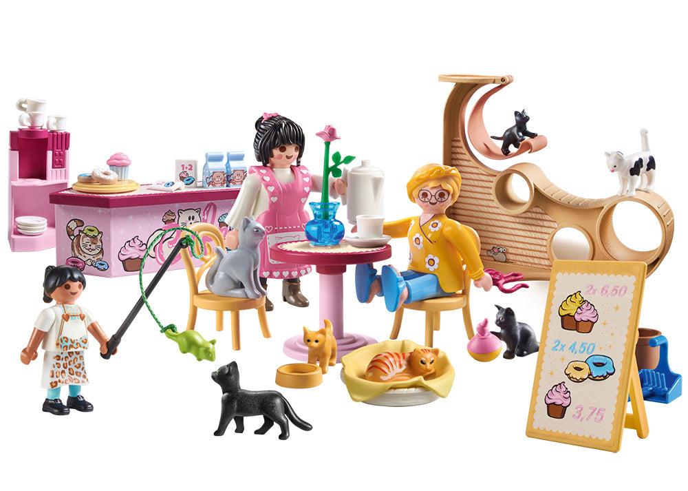 Playmobil My Life Καφετέρια με Γάτες (71744) - Fun Planet