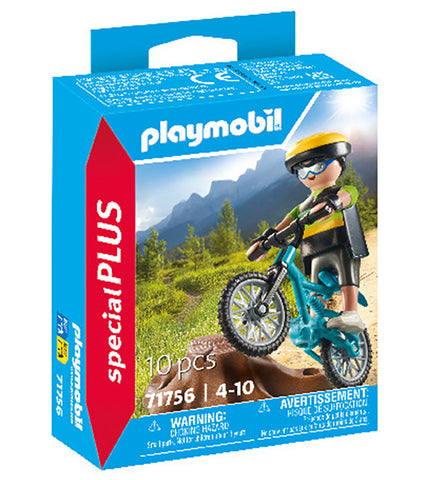 Playmobil Special Plus Ποδηλάτης με Mountain Bike (71756)
