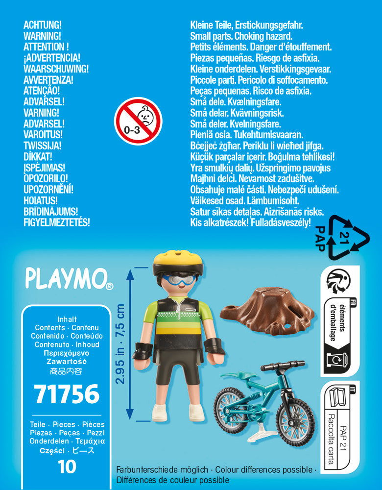 Playmobil Special Plus Ποδηλάτης με Mountain Bike (71756) - Fun Planet