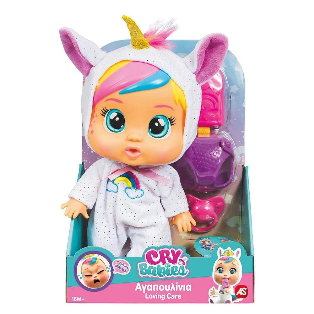 Cry Babies Tiny Cuddles Bunnies Interactive Doll Cries With Real Tears (4104-90853)
