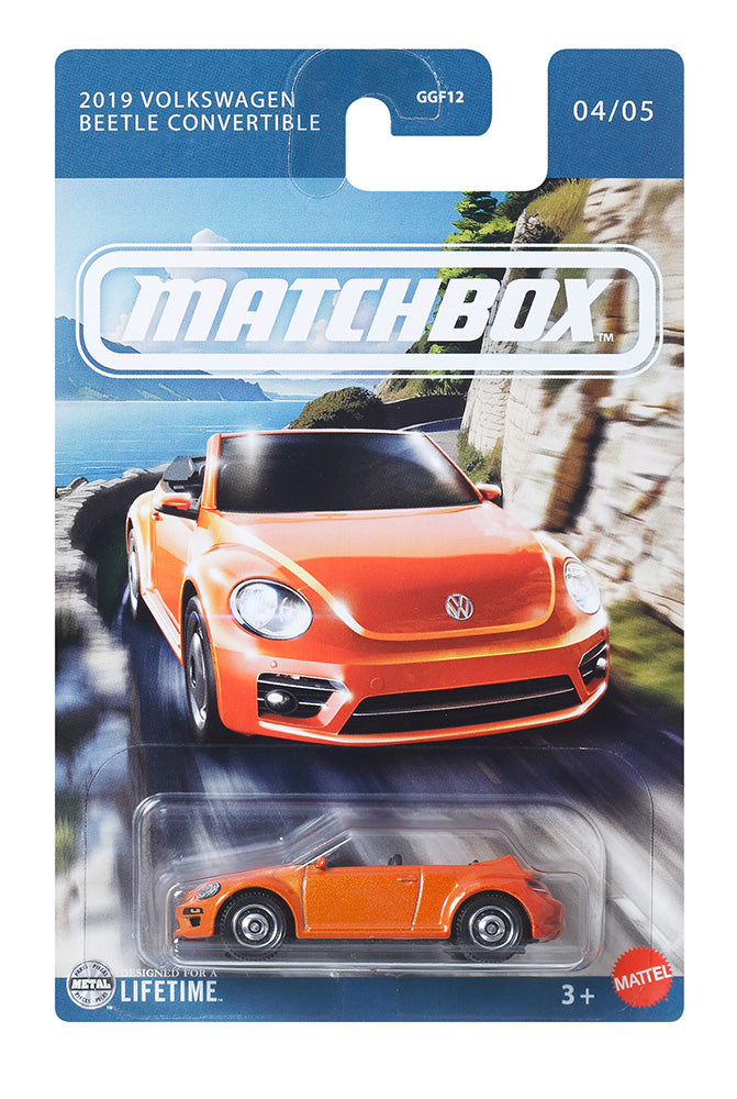 Matchbox Αυτοκινητάκια Θεματικά 2019 Volkswagen Beetle Convertible (JCH30) - Fun Planet