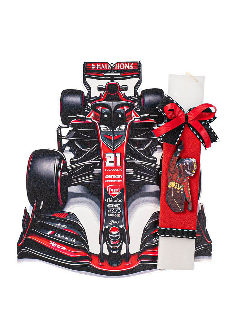 Λαμπάδα Red Formula & Κουτί Δώρου (LT2025063)