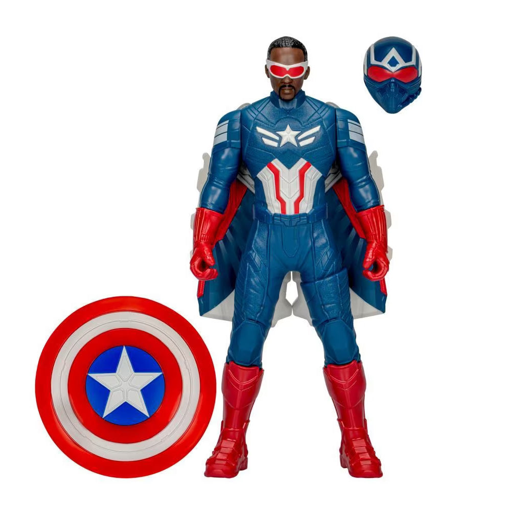 Marvel Captain America Brave New World Captain America Flight Mode Action Figure (F9298)