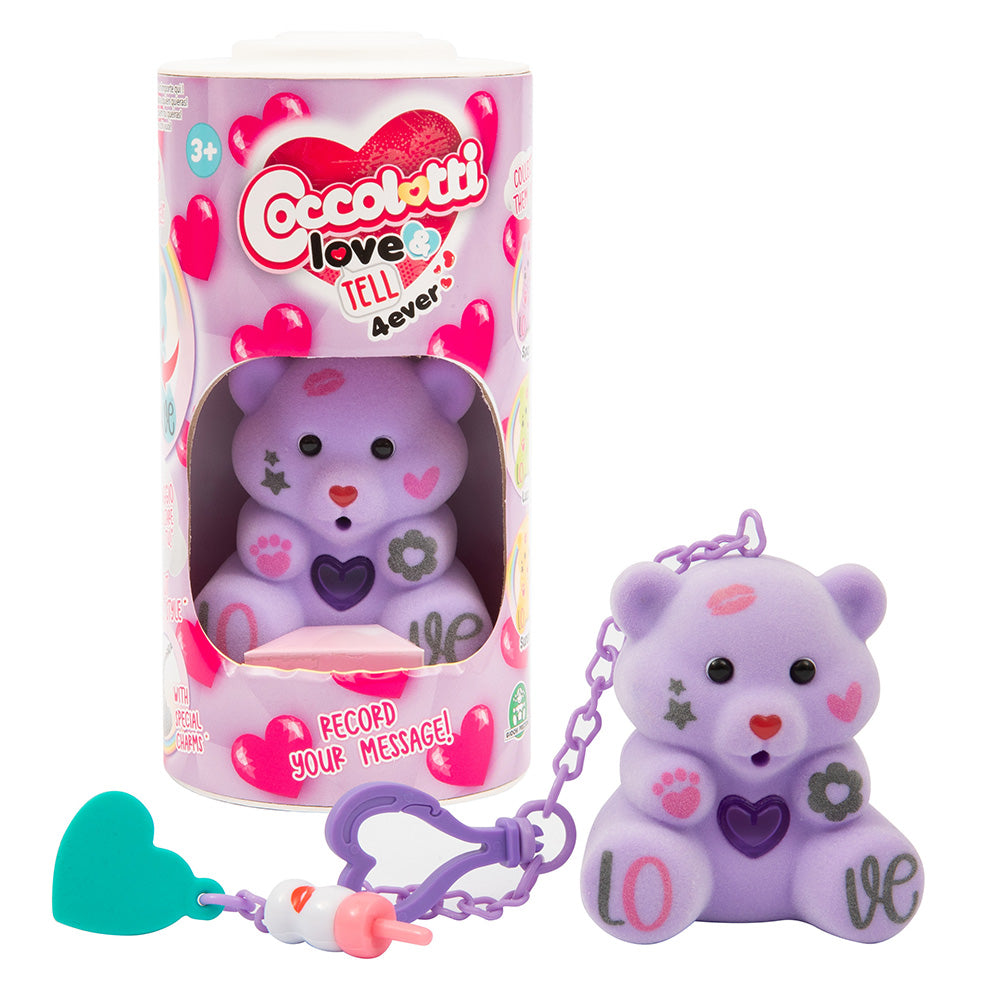 Coccolotti Καρδουλίνι Love & Tell 4ever Αρκουδάκι Sparkle (CCL44000) - Fun Planet