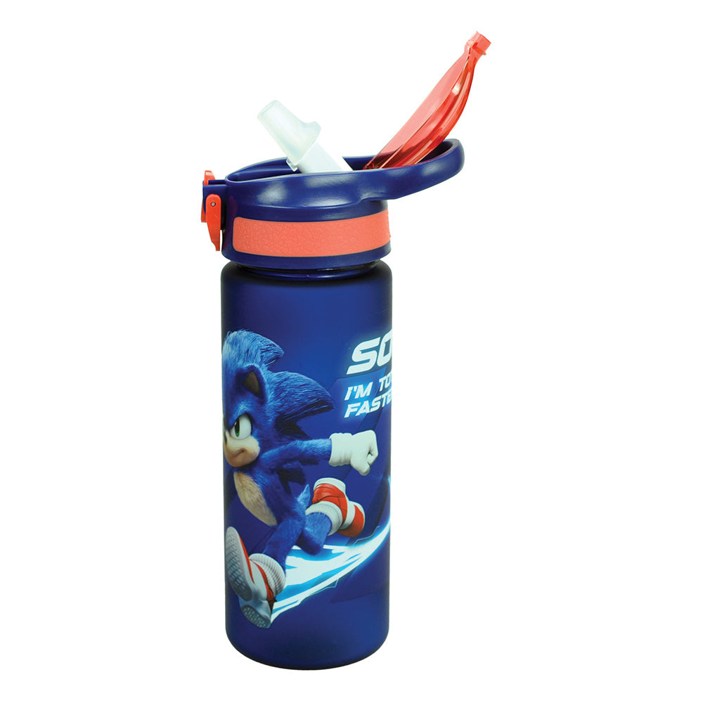 Παγούρι με Καλαμάκι 600ml Sonic 3 The Hedgehog (572-54217) - Fun Planet