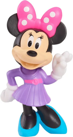 Minnie Φιγούρα 6cm Minnie Μοβ Φόρεμα (MCN34000) - Fun Planet