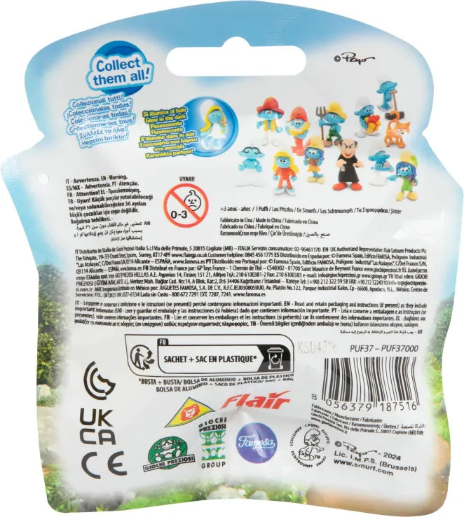 The Smurfs Στρουμφάκια Φακελάκι Με Φιγούρα 1 τεμάχιο (PUF37000) - Fun Planet
