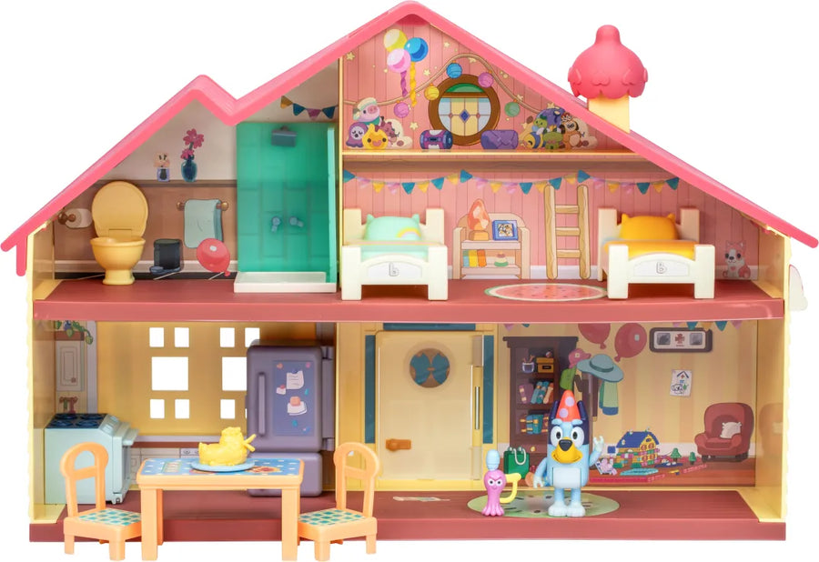 Bluey Σπίτι Ώρα Για Πάρτυ Playset (BLY76000) - Fun Planet