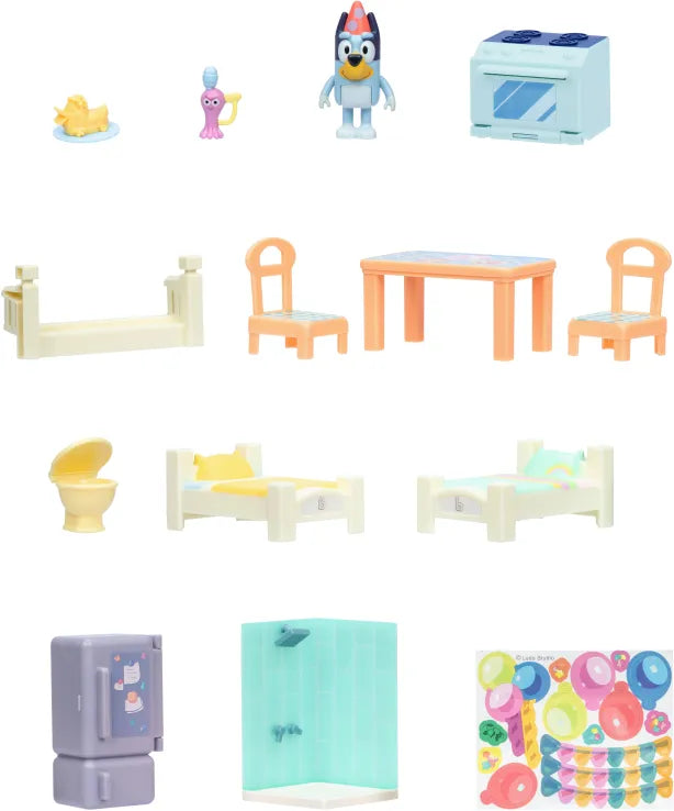 Bluey Σπίτι Ώρα Για Πάρτυ Playset (BLY76000) - Fun Planet