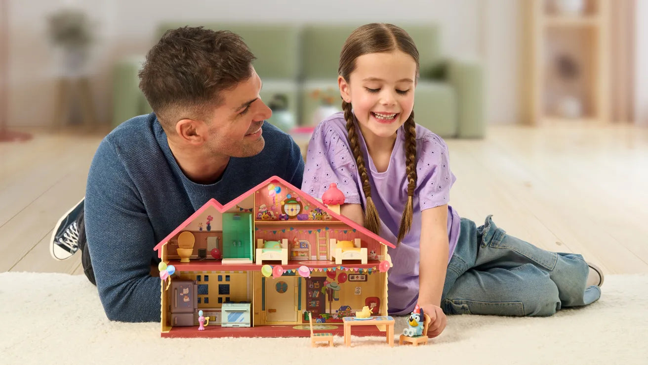 Bluey Σπίτι Ώρα Για Πάρτυ Playset (BLY76000) - Fun Planet