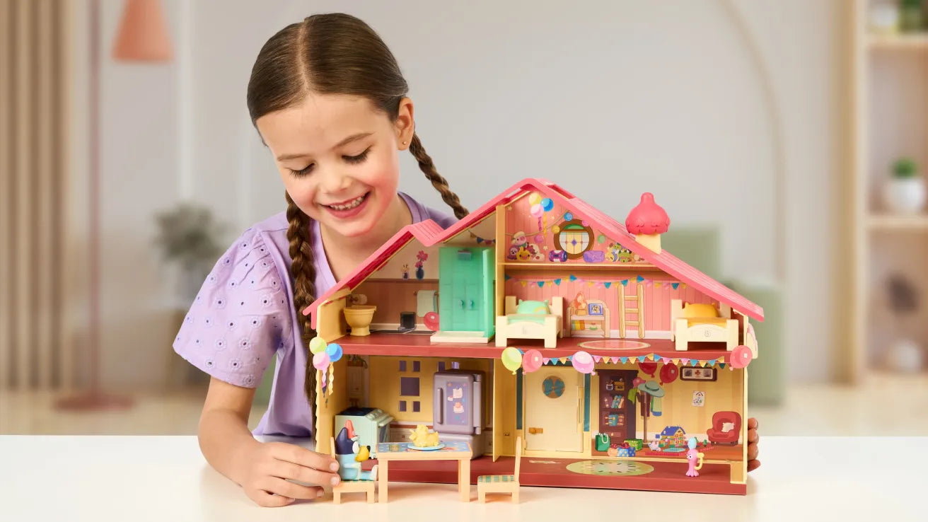 Bluey Σπίτι Ώρα Για Πάρτυ Playset (BLY76000) - Fun Planet