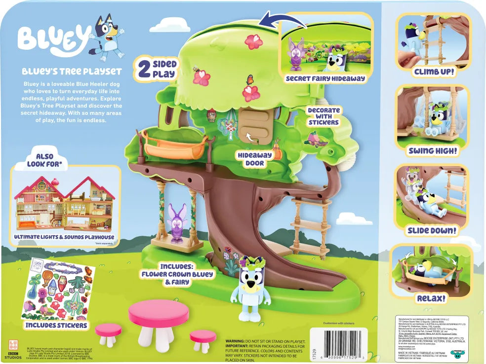 Bluey Δεντρόσπιτο Playset (BLY83000) - Fun Planet