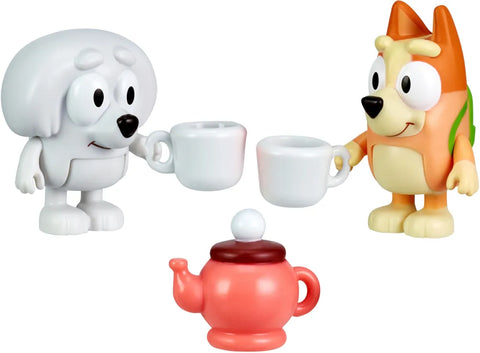 Bluey Figures Set of 2 Figures Doctor Checkup Bluey &amp; Indy (BLY07000)