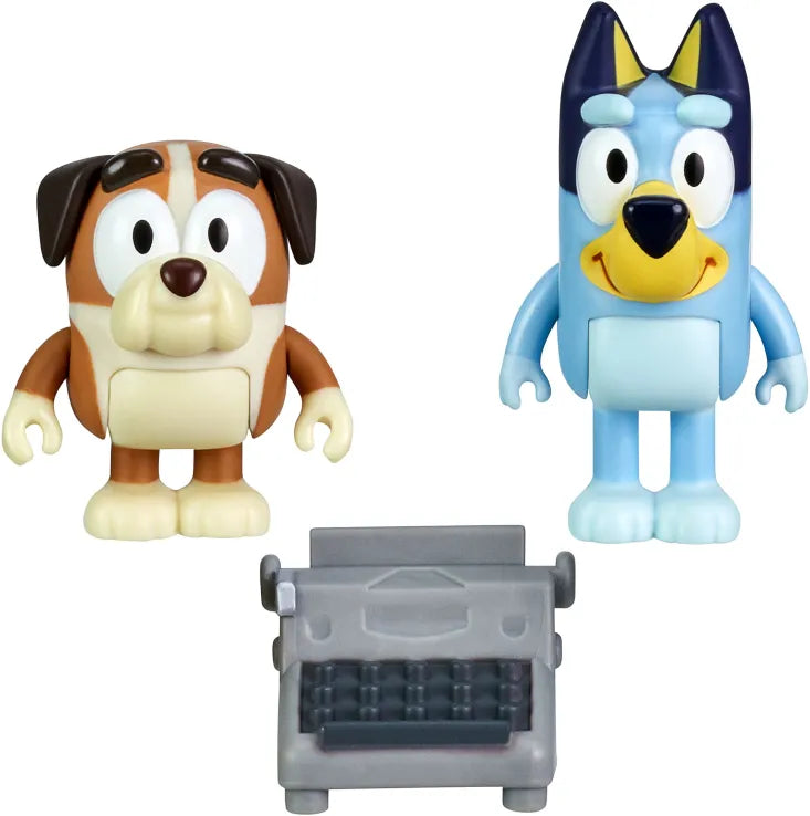 Bluey Φιγούρες Σετ 2 Φιγούρες Bluey & Winton (BLY88000) - Fun Planet