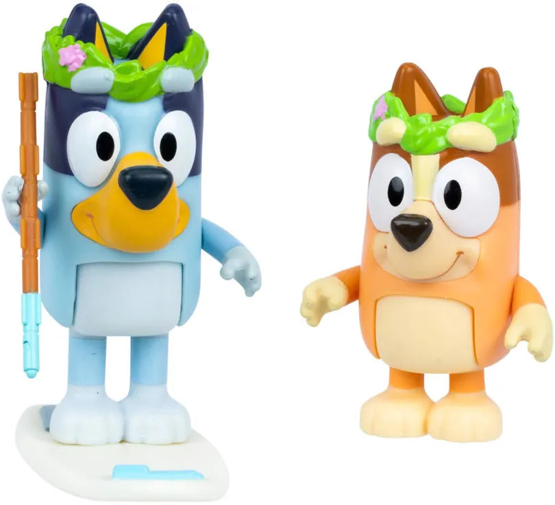 Bluey Φιγούρες Rug Island 2 Pack (BLYB4000)