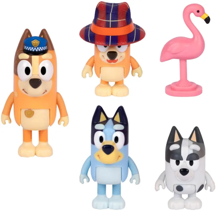 Bluey Φιγούρες Σετ 4 Pack The Sleepover (BLYB8000)