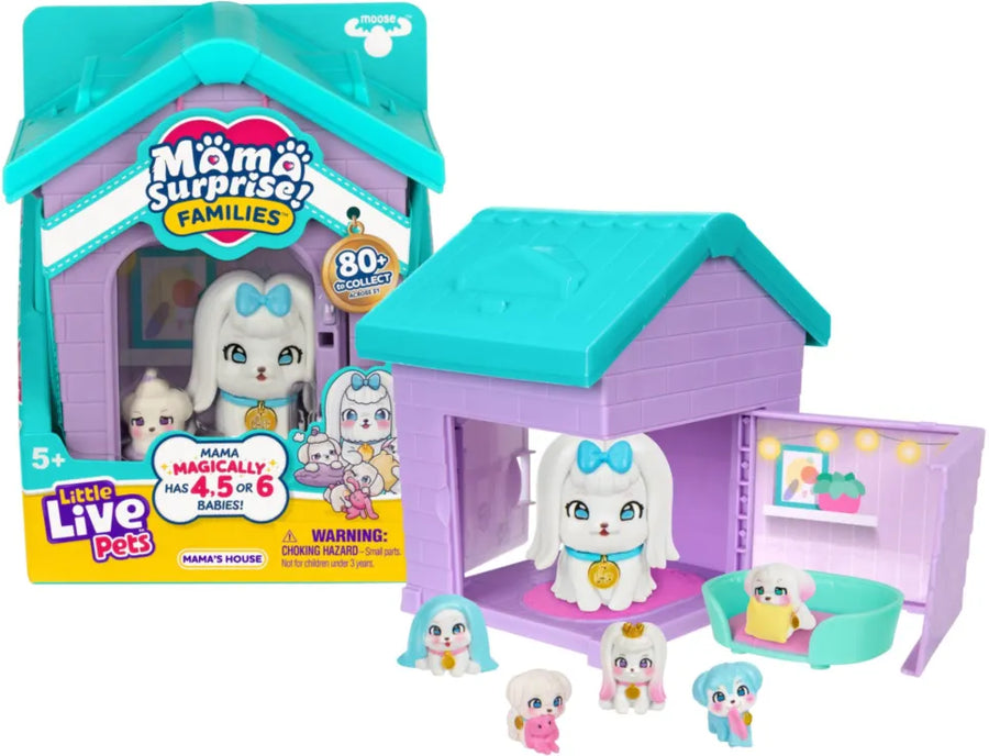 Little Live Pets Mama Surprise Families Σπιτάκια Με Σκυλάκια (LP306000)