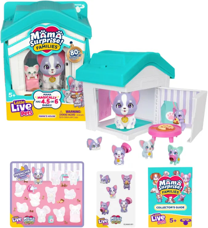 Little Live Pets Mama Surprise Families Σπιτάκια Με Σκυλάκια (LP306000)