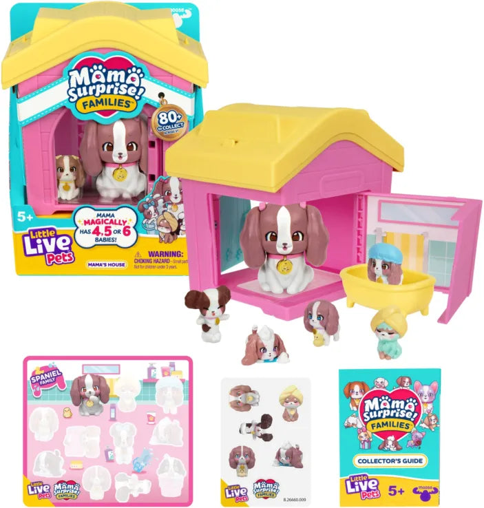 Little Live Pets Mama Surprise Families Σπιτάκια Με Σκυλάκια (LP306000)