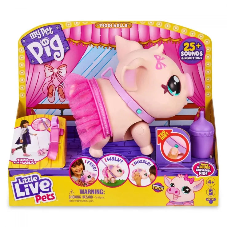 Little Live Pets Lucky Γουρουνάκι Μπαλαρίνα Ηλεκτρονικό Pet (LPW01000) - Fun Planet