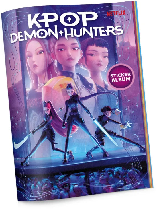 K-Pop Demon Hunters Αυτοκόλλητα Άλμπουμ Starter Pack (KPDH482050)