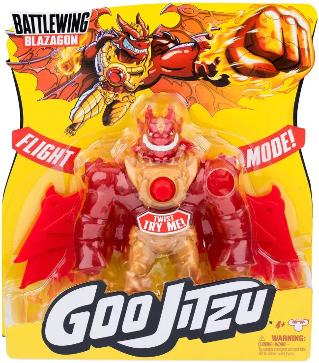 Goo Jit Zu Φλογερός Μαχητοπτέρυγος Blazagon (GJT74000)
