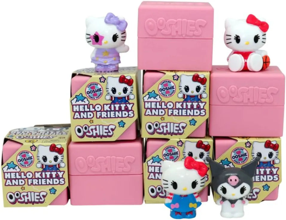 Hello Kitty & Friends Φιγούρες Ooshies 5cm (HHL02000) - Fun Planet