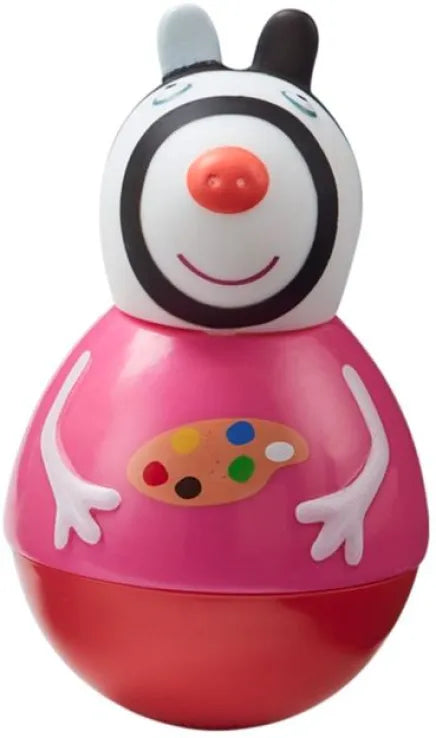 Peppa Pig Weebles Φιγούρα Zoe Zebra (WE001000) - Fun Planet