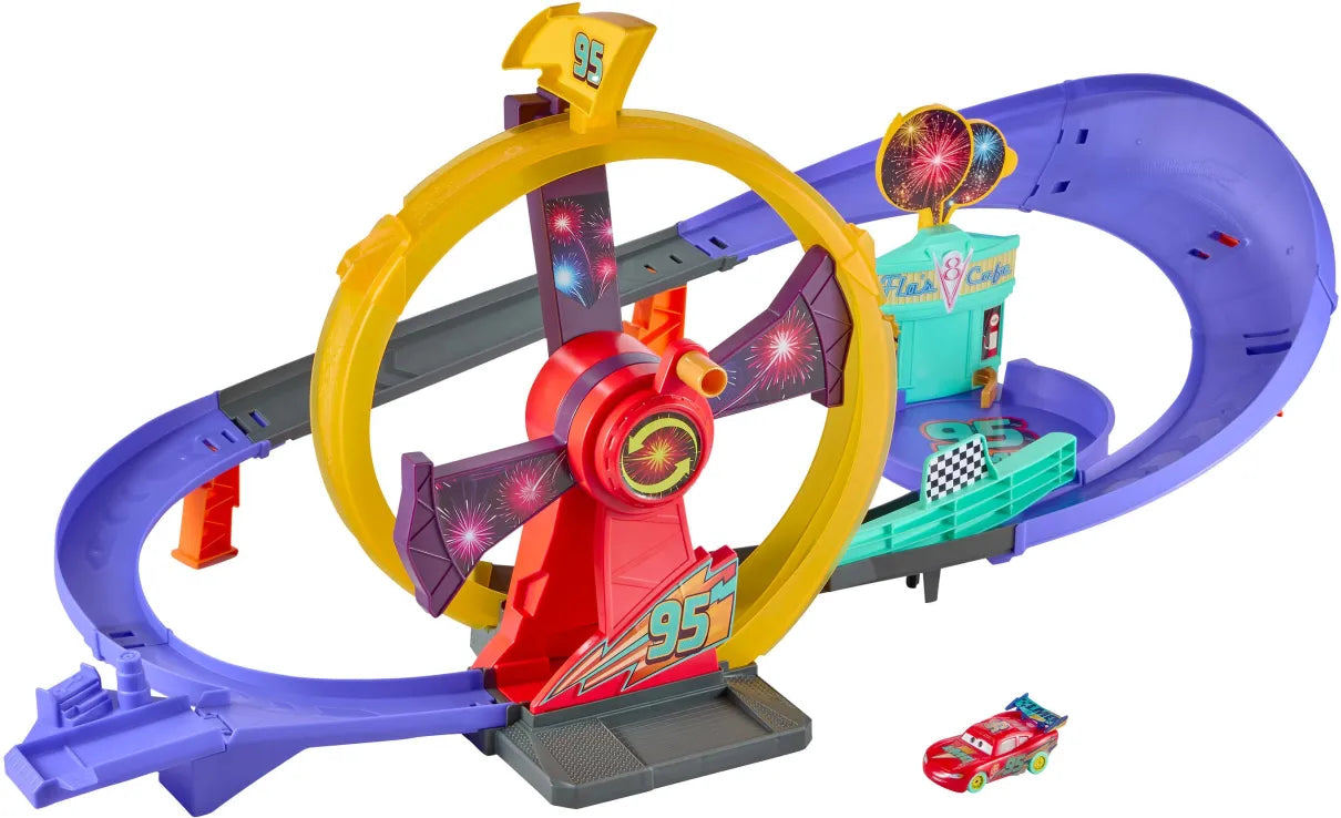 Disney Pixar Cars Super Πίστα Light Up (JMT57)