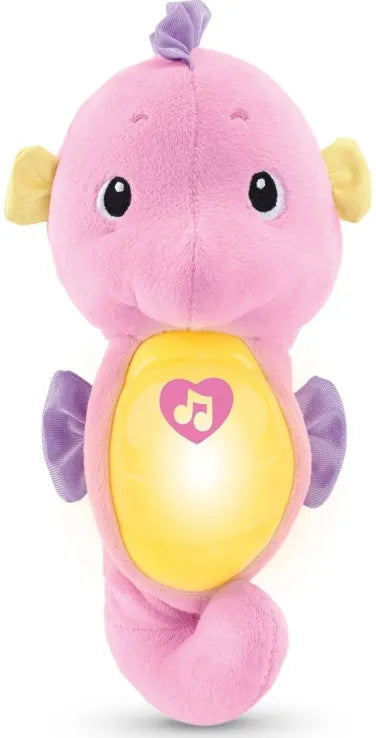 Fisher Price Φωτεινό Αλογάκι της Θάλασσας Ροζ (DGH73)