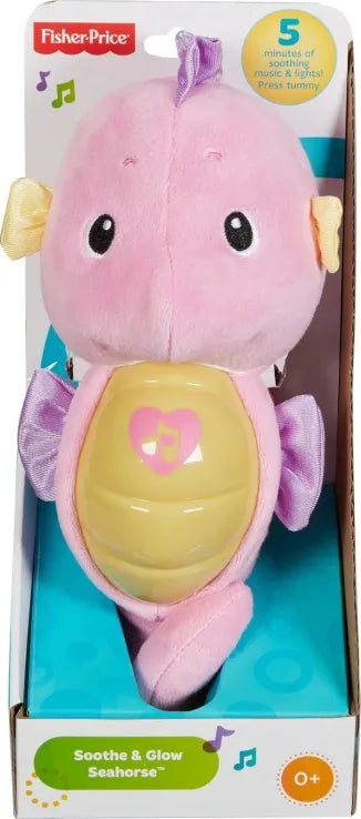 Fisher Price Φωτεινό Αλογάκι της Θάλασσας Ροζ (DGH73)