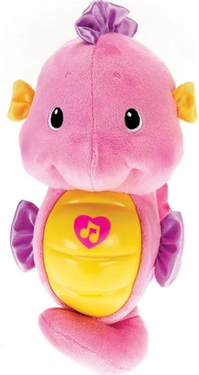 Fisher Price Φωτεινό Αλογάκι της Θάλασσας Ροζ (DGH73)