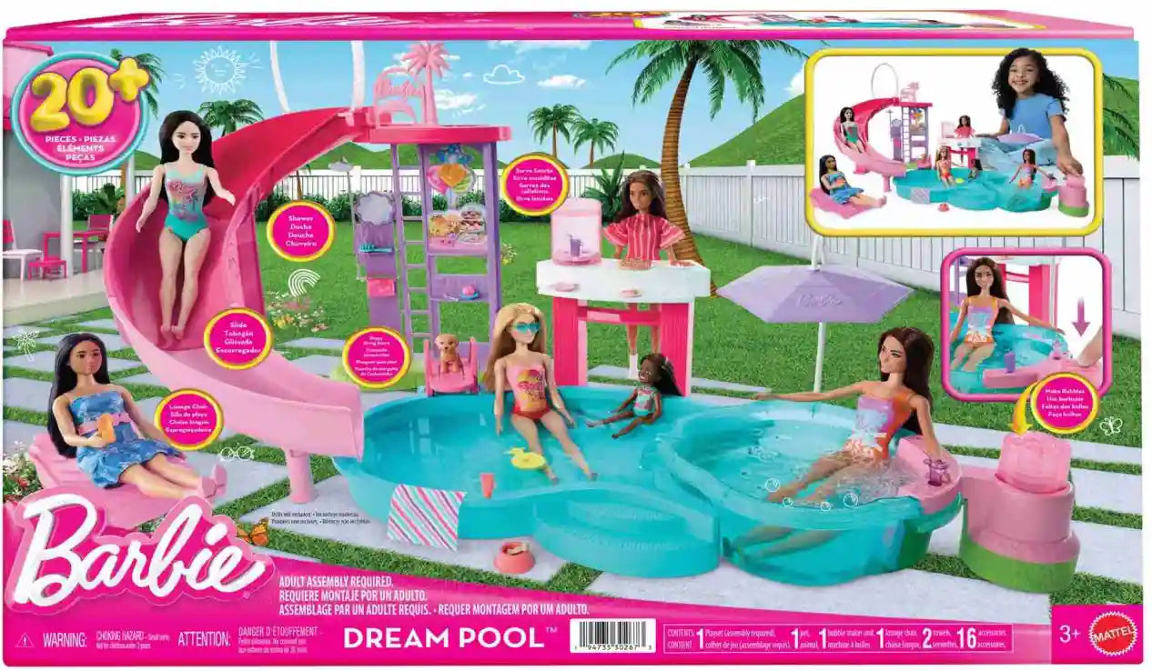 Barbie Ονειρεμένη Πισίνα (JFP01)
