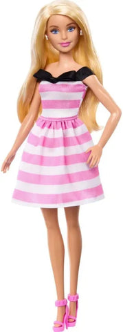 Barbie 65 Χρόνια Ριγέ Φόρεμα (HTH66) - Fun Planet