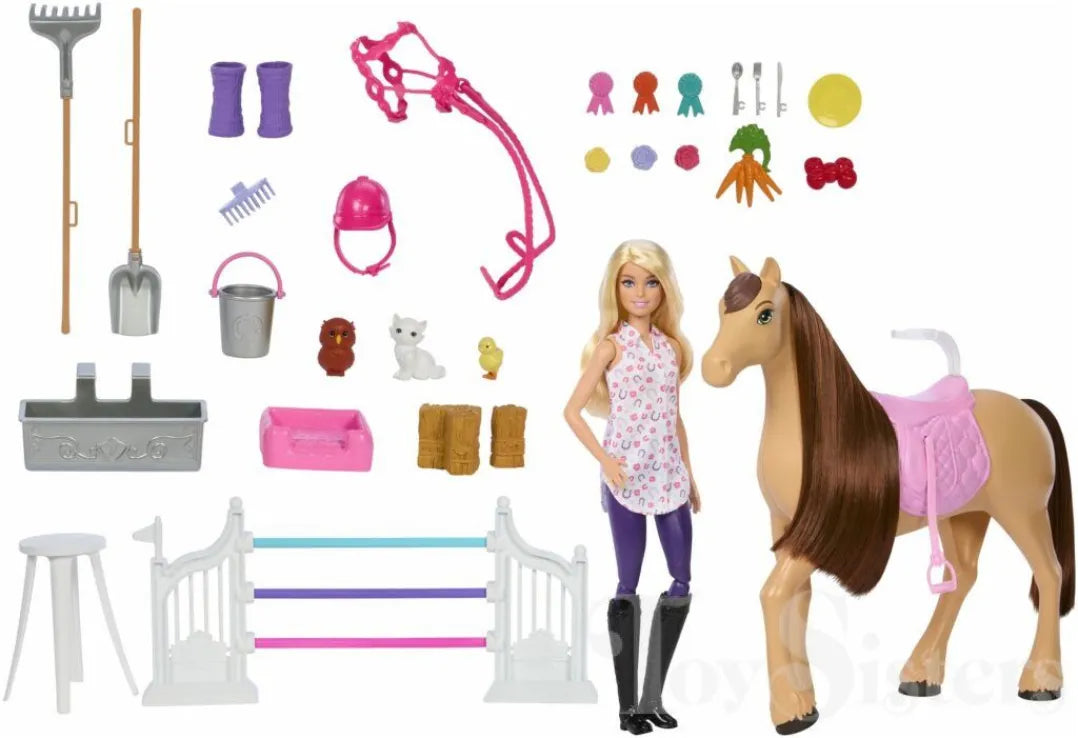 Barbie The Great Horse Chase Στάβλος (HXJ44)
