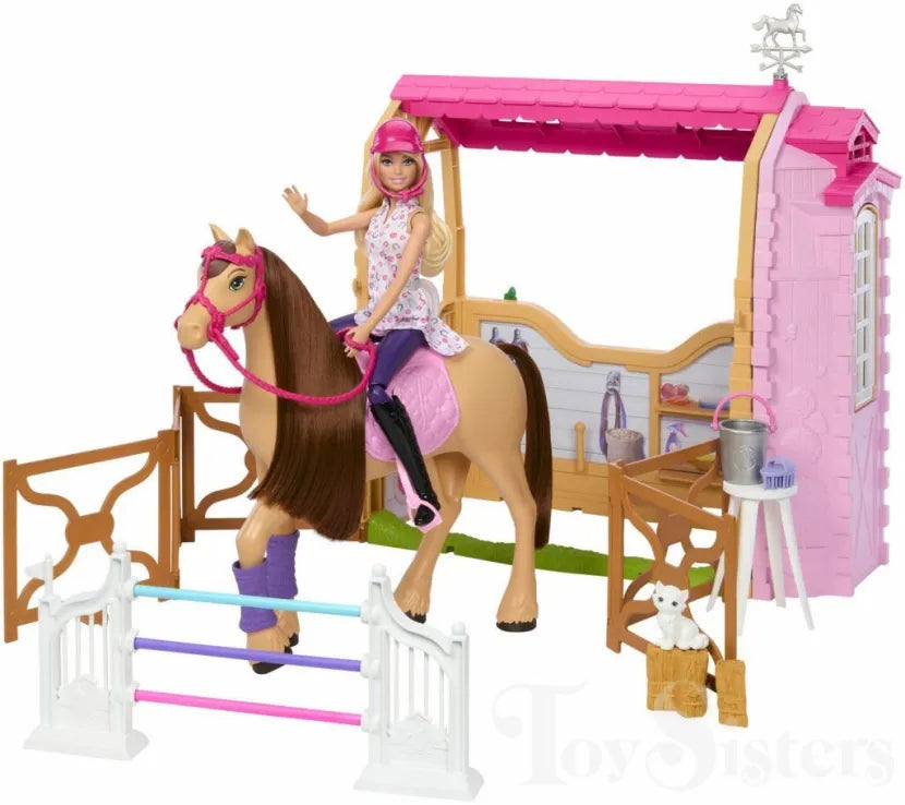 Barbie The Great Horse Chase Στάβλος (HXJ44)