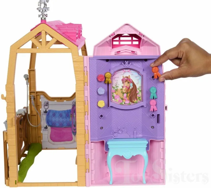 Barbie The Great Horse Chase Στάβλος (HXJ44)