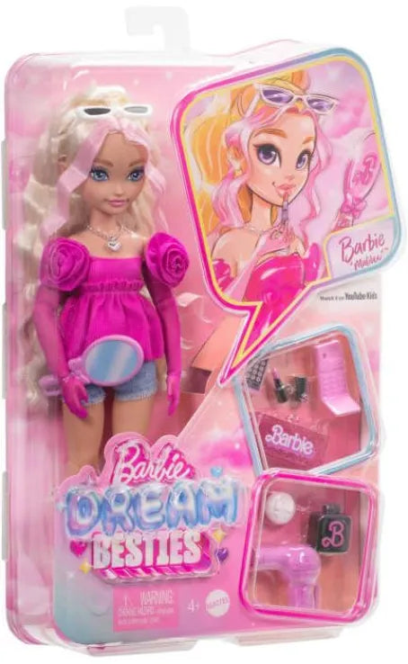 Barbie Dream Besties Κούκλα Barbie Malibu (HYC21) - Fun Planet