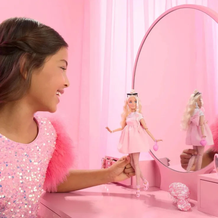 Barbie Κούκλα Deluxe Fashionistas Ξανθιά (HYV27) - Fun Planet