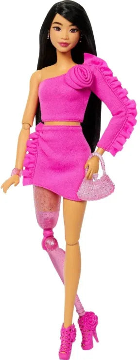 Barbie Κούκλα Deluxe Fashionstas Μελαχρινή (HYV26) - Fun Planet