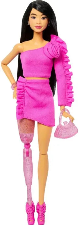 Barbie Κούκλα Deluxe Fashionstas Μελαχρινή (HYV26) - Fun Planet