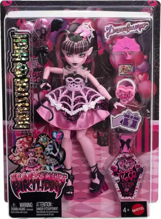 Monster High Scary Sweet Birthday Draculaura (JBG74) - Fun Planet