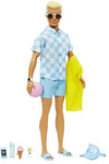 Barbie Ken Beach Glam Με Αξεσουάρ (HPL74) - Fun Planet