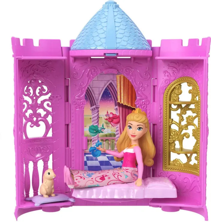 Disney Princess Mίνι Κούκλες Παραμυθένιος Πύργος (JBL39) - Fun Planet