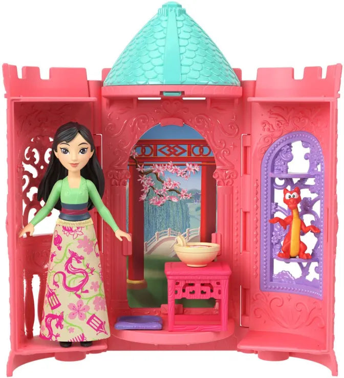 Disney Princess Mίνι Κούκλες Παραμυθένιος Πύργος (JBL39) - Fun Planet