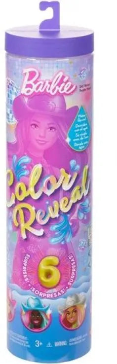 Barbie Color Reveal Κούκλα Disco Star Series (JCP01) - Fun Planet