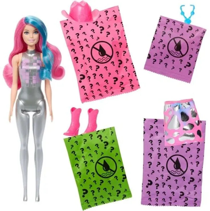 Barbie Color Reveal Κούκλα Disco Star Series (JCP01) - Fun Planet