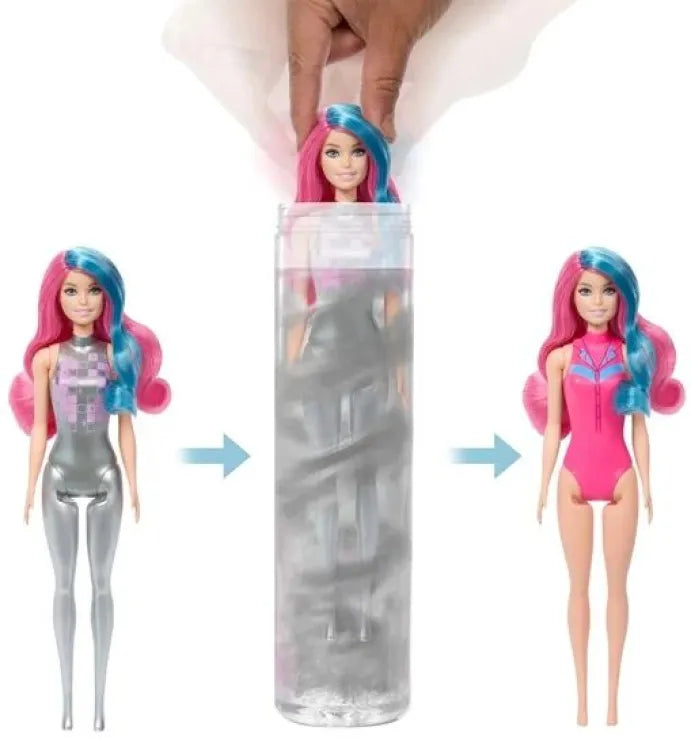 Barbie Color Reveal Κούκλα Disco Star Series (JCP01) - Fun Planet
